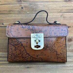 Patricia Nash Carisbrooke Satchel (RIOT RUST)